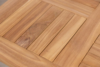 Outdoor Teak Tabletop Square Café Table Range