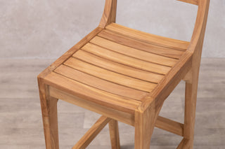 Teak Outdoor Bar Stool