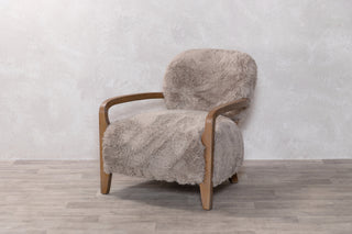 Aspen Long Faux Fur Armchair Range