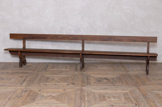 Vintage Victorian Pine Church Pews / Garden Benches
