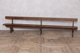 Vintage Victorian Pine Church Pews / Garden Benches