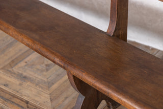 Vintage Victorian Pine Church Pews / Garden Benches