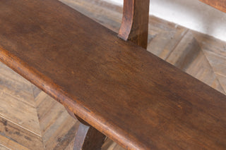 Vintage Victorian Pine Church Pews / Garden Benches