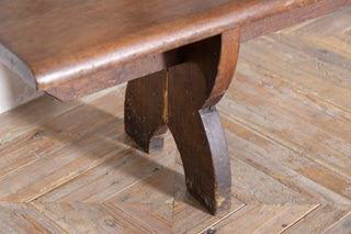 Vintage Victorian Pine Church Pews / Garden Benches