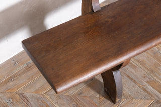 Vintage Victorian Pine Church Pews / Garden Benches