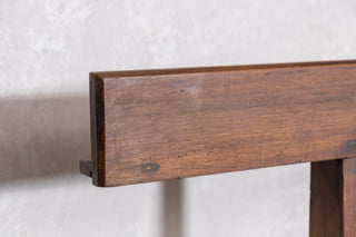 Vintage Victorian Pine Church Pews / Garden Benches