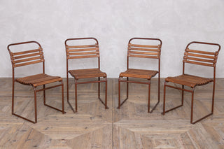 1950s Vintage PEL Stacking Chairs