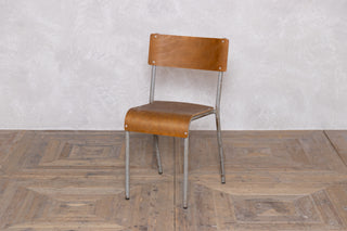 Vintage Plywood Stacking Chairs