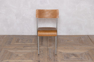 Vintage Plywood Stacking Chairs