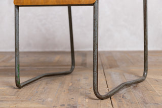 Vintage Cox 1960s Stacking Chairs with Grey Frame
