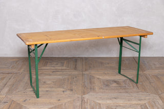 Solid Pine Folding Wooden Trestle Tables