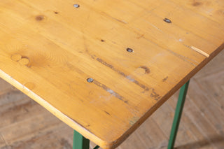 Solid Pine Folding Wooden Trestle Tables
