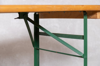Solid Pine Folding Wooden Trestle Tables