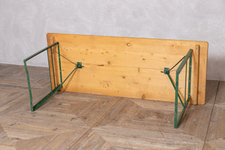 Solid Pine Folding Wooden Trestle Tables
