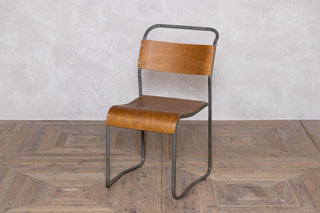 Vintage Cox 1960s Stacking Chairs with Grey Frame