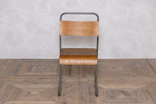 Vintage Cox 1960s Stacking Chairs with Grey Frame