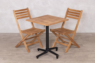 Teak Folding Outdoor Café Table