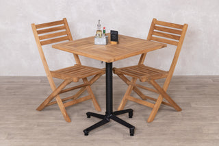 Teak Folding Outdoor Café Table