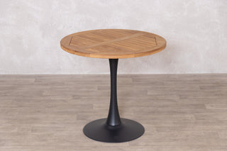 Outdoor Teak Tabletop Round Café Table Range
