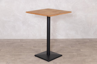 Outdoor Teak Tabletop Square Bar Table Range