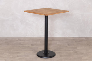 Outdoor Teak Tabletop Square Bar Table Range