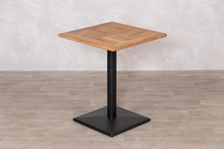 Outdoor Teak Tabletop Square Café Table Range