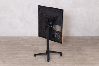 Tilt Top Table Base with Bag Hook and Security Loop