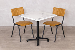 Tilt Top Table Base with Bag Hook and Security Loop