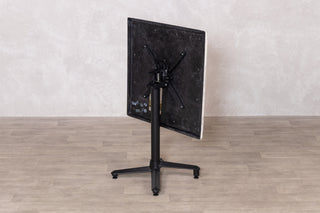 Tilt Top Table Base with Bag Hook and Security Loop
