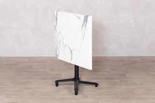 Tilt Top Table Base with Bag Hook and Security Loop