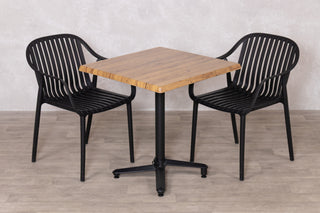 Tilt Top Table Base with Bag Hook and Security Loop
