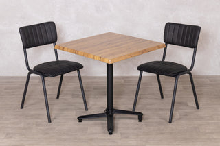 Tilt Top Table Base with Bag Hook and Security Loop