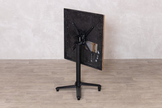 Tilt Top Table Base with Bag Hook and Security Loop