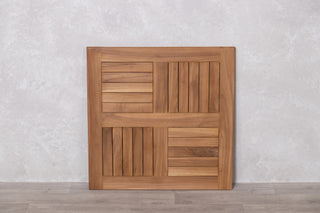 Teak Outdoor Square Table Top