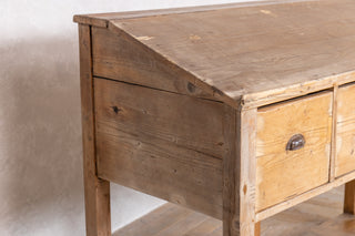 Vintage Maître D' Stand with Storage