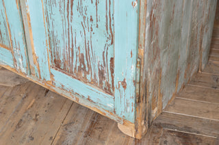 Two Door Distressed Look Timber Lockers