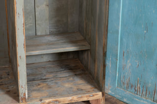 Two Door Distressed Look Timber Lockers
