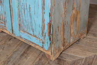 Two Door Distressed Look Timber Lockers