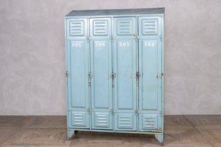 1940's Four Door Metal Locker