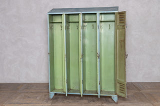 1940's Four Door Metal Locker