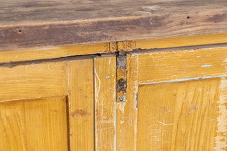 Vintage Yellow Pine Kitchen Sideboard