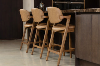 Hampton PU Leather Bar Stool Range