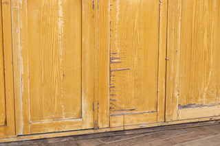 Vintage Yellow Pine Kitchen Sideboard