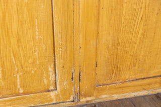 Vintage Yellow Pine Kitchen Sideboard