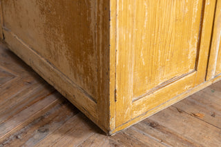 Vintage Yellow Pine Kitchen Sideboard