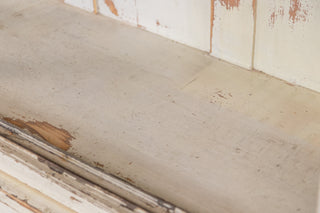 Large Pine Housekeeper's Cupboard with Glass Doors
