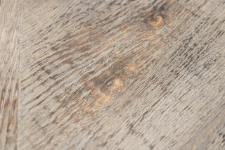 Knightsbridge Oak Dining Table in Silverback - 1.8m - SECONDS ITEM