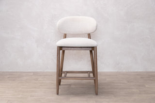 Venice Counter Stool in Oatmeal - SECONDS ITEM
