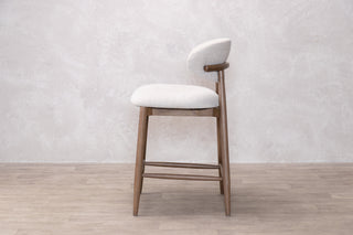 Venice Counter Stool in Oatmeal - SECONDS ITEM
