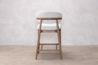 Venice Counter Stool in Oatmeal - SECONDS ITEM